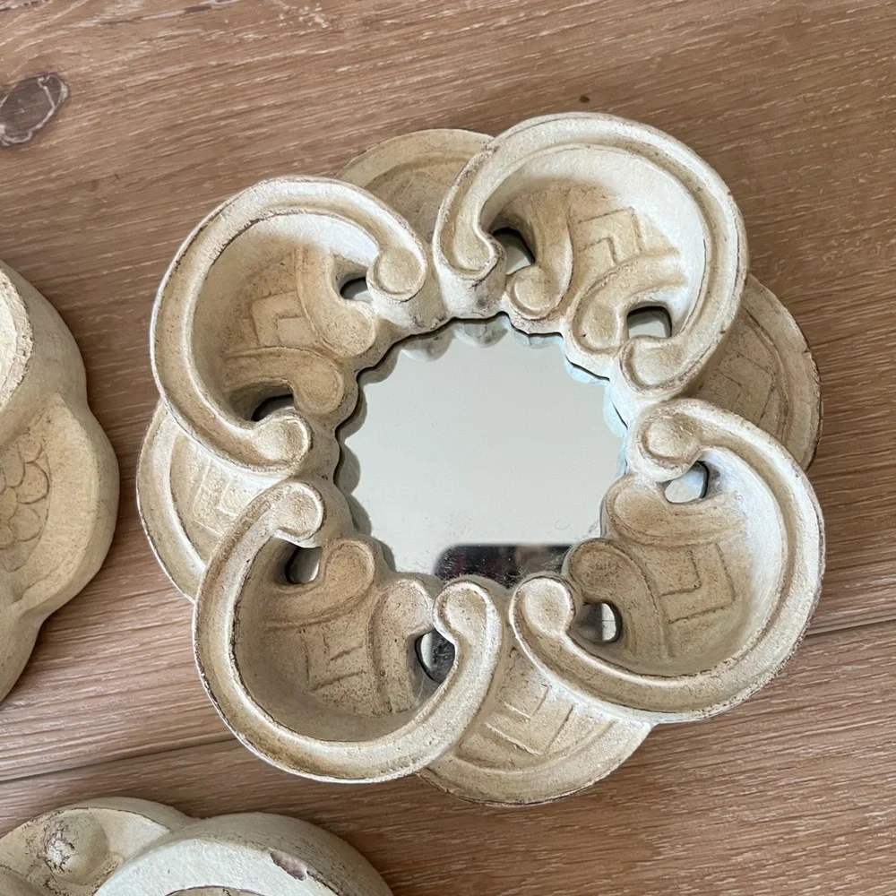 Irish Celtic Knot Brown Small Mirrors set